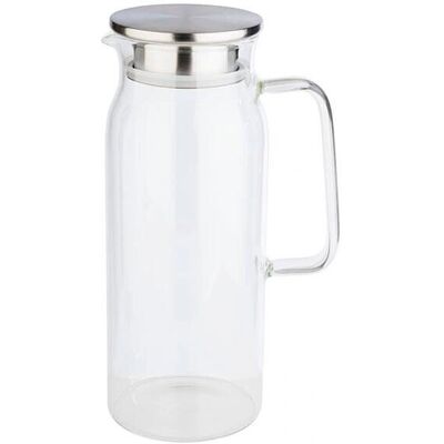 APS 10792 Üvegkanna rozsdamentes acél fedéllel - 1,5L APS 10792 Üvegkanna rozsdamentes acél fedéllel - 1,5L