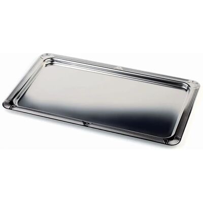 Bandeja de servir en acero inoxidable APS - 53 x 32,5 cm - GN 1/1 Bandeja de servir en acero inoxidable APS - 53 x 32,5 cm - GN 1/1