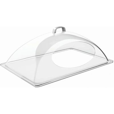 APS Modell 11027 Transparenter Kuppel GN 1/1 Große Öffnung APS Modell 11027 Transparenter Kuppel GN 1/1 Große Öffnung