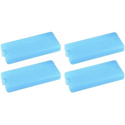 APS Wiederverwendbare Kühlakkus - 4er Set, 16,5x7,5x2 cm - Blau APS Wiederverwendbare Kühlakkus - 4er Set, 16,5x7,5x2 cm - Blau