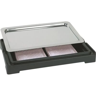 APS Top Fresh Schwarzer Buffet Präsentator - 4 Stück GN 1/1 APS Top Fresh Schwarzer Buffet Präsentator - 4 Stück GN 1/1