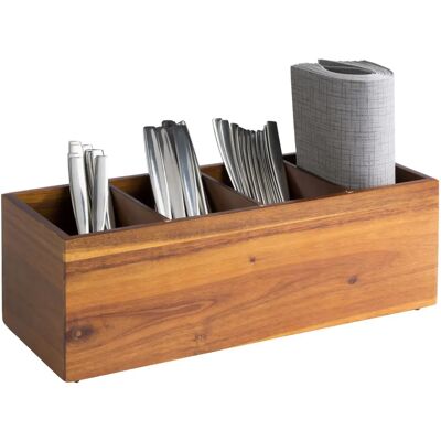 APS Woody Holzbox - 36x14x12.5 cm - Braun APS Woody Holzbox - 36x14x12.5 cm - Braun