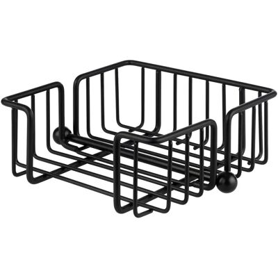 Support à Serviettes Métal Urban APS - 190x190x75 mm - Noir - Type de produit Support à Serviettes Métal Urban APS - 190x190x75 mm - Noir - Type de produit