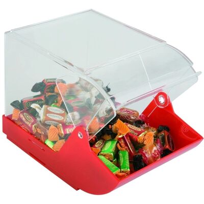 APS Lebensmittelaufbewahrungsbehälter - Rot, 14x15,5x23cm - Küchenorganizer APS Lebensmittelaufbewahrungsbehälter - Rot, 14x15,5x23cm - Küchenorganizer