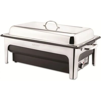 APS Elektro-Sunnex Bain-Marie Électrique -Inox, 63x36cm - Chauffe-Plat APS Elektro-Sunnex Bain-Marie Électrique -Inox, 63x36cm - Chauffe-Plat