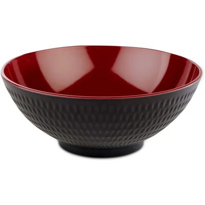 Saladier Asia Plus APS - 24cm, Rouge & Noir, Compatible lave-vaisselle Saladier Asia Plus APS - 24cm, Rouge & Noir, Compatible lave-vaisselle