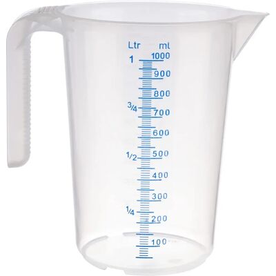 Tasse à Mesurer APS - 1L, Empilable, Transparente - Tasse à Mesurer Tasse à Mesurer APS - 1L, Empilable, Transparente - Tasse à Mesurer