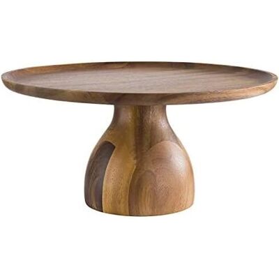 APS - Akazienholz Tortenplatte - Ø 33cm - Höhe 16cm APS - Akazienholz Tortenplatte - Ø 33cm - Höhe 16cm