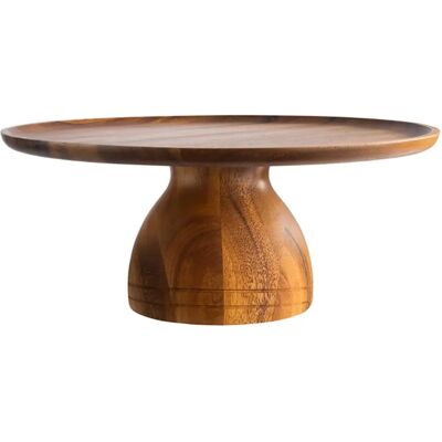 Supporto per torte del marchio APS - Legno di acacia oliato - Diametro 38,5cm - Altezza 16cm - Tipo di prodotto Supporto per torte del marchio APS - Legno di acacia oliato - Diametro 38,5cm - Altezza 16cm - Tipo di prodotto
