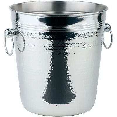 APS Modello in Acciaio Inox Martellato Raffreddatore di Vino e Sekt APS Modello in Acciaio Inox Martellato Raffreddatore di Vino e Sekt