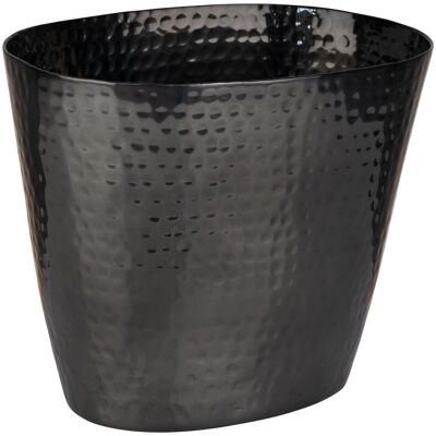 Secchiello del ghiaccio in alluminio nero APS - 2,1L compatto Secchiello del ghiaccio in alluminio nero APS - 2,1L compatto