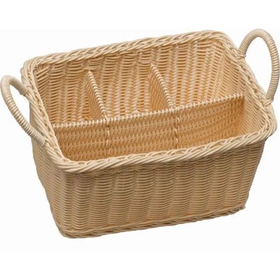 Modello ECONOMIC di APS - Cestino per posate - Beige Modello ECONOMIC di APS - Cestino per posate - Beige