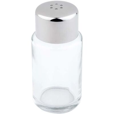 Salière / poivrière APS - Transparent, Ø 4 cm, H 9 cm - Publicité Salière / poivrière APS - Transparent, Ø 4 cm, H 9 cm - Publicité