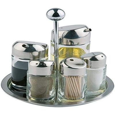 APS Kryddset - Salt, Peppar, Ättika, Olja - 20cm APS Kryddset - Salt, Peppar, Ättika, Olja - 20cm