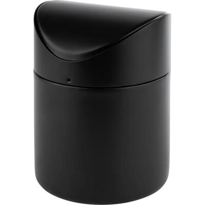 APS Stainless Steel Table Trash Bin - 1.2L, Black - Trash Bin APS Stainless Steel Table Trash Bin - 1.2L, Black - Trash Bin