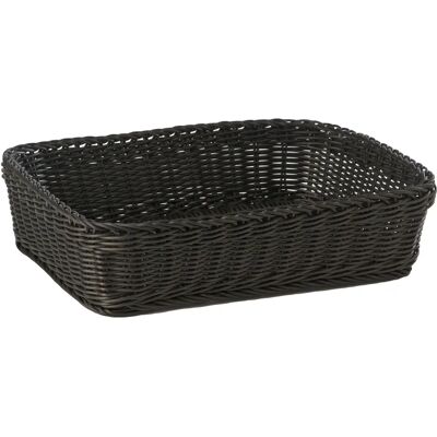APS Brotkorb - Rechteckig, Langlebiges Polypropylen, 40x30x10cm - Brotspeicher APS Brotkorb - Rechteckig, Langlebiges Polypropylen, 40x30x10cm - Brotspeicher