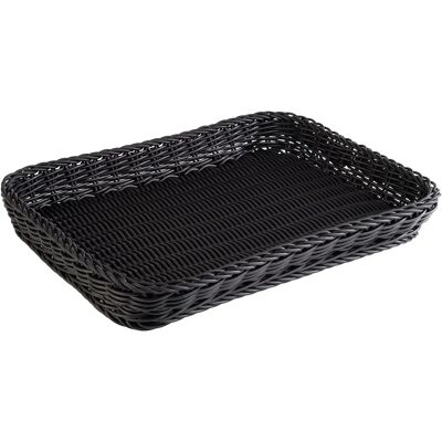 Cestino rettangolare Profi Line di APS - 40x30x5 cm Nero Cestino rettangolare Profi Line di APS - 40x30x5 cm Nero