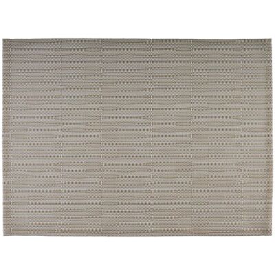 Posavasos rectangular blanco de PVC de APS - 6 piezas Posavasos rectangular blanco de PVC de APS - 6 piezas
