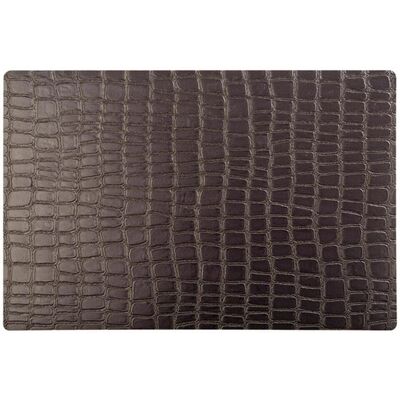 Set de table Croco APS - Marron - 30x45 cm - Usage intérieur - Publicité Set de table Croco APS - Marron - 30x45 cm - Usage intérieur - Publicité