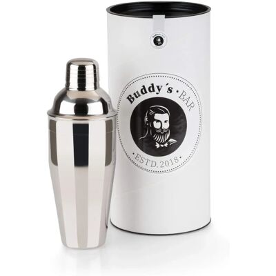 BUDDY'S Classic Edelstahl Cocktail Shaker - Shaker BUDDY'S Classic Edelstahl Cocktail Shaker - Shaker