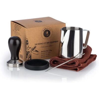 BUDDY'S Barista-Set - Premium, Edelstahl, 10cm BUDDY'S Barista-Set - Premium, Edelstahl, 10cm