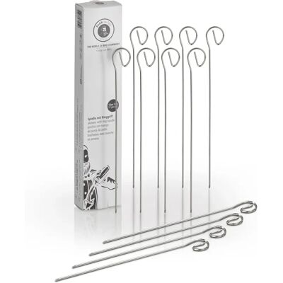 BUDDY'S Buddy ́s BBQ - Edelstahl Grillspieße - 21cm BUDDY'S Buddy ́s BBQ - Edelstahl Grillspieße - 21cm
