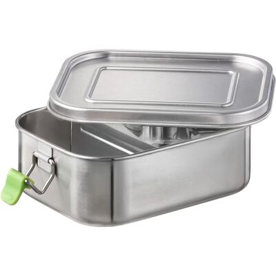 APS Edelstahl Lunchbox Modell M - Auslaufsicher, Wiederverwendbar, 0,8L APS Edelstahl Lunchbox Modell M - Auslaufsicher, Wiederverwendbar, 0,8L