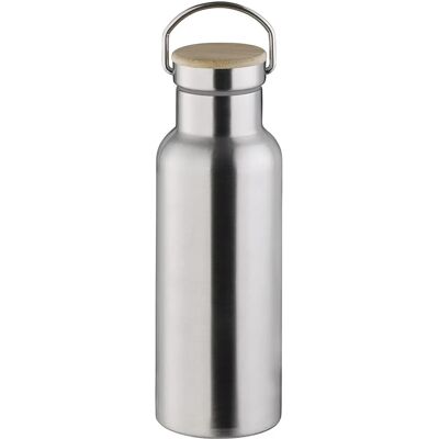 APS Szigetelt Palack - Ezüst, 0,5L, Kettős Falú Vákuum Szigetelés APS Szigetelt Palack - Ezüst, 0,5L, Kettős Falú Vákuum Szigetelés