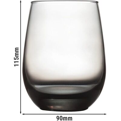 Libbey Weingläser 12er Set - Stielos - Grau - Wein Glas Libbey Weingläser 12er Set - Stielos - Grau - Wein Glas