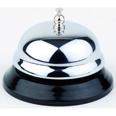 APS Campanello Empfangs Glocke - Schwarz/Silber - 8,5cm APS Campanello Empfangs Glocke - Schwarz/Silber - 8,5cm