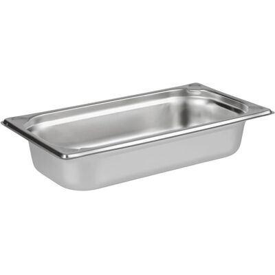 APS 81302 Élelmiszer Tároló Doboz - 2,5L Rozsdamentes Acél Téglalap APS 81302 Élelmiszer Tároló Doboz - 2,5L Rozsdamentes Acél Téglalap