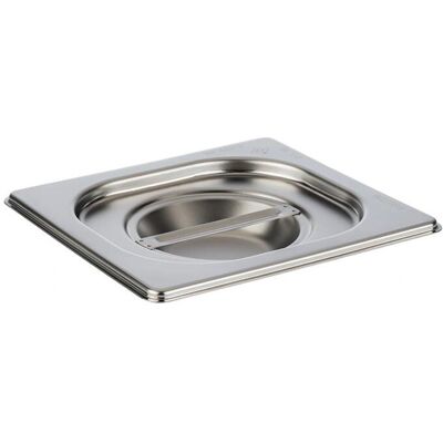 APS 81695 Coperchio per contenitori alimentari - Acciaio inox, GN 1/6, 165x175 mm - Coperchio per contenitore APS 81695 Coperchio per contenitori alimentari - Acciaio inox, GN 1/6, 165x175 mm - Coperchio per contenitore