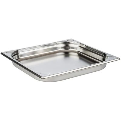 APS Gastro GN-Behälter 2/3 40mm tief - 3L Edelstahl APS Gastro GN-Behälter 2/3 40mm tief - 3L Edelstahl