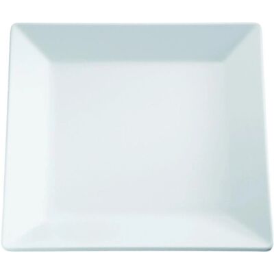 APS Serveringsfad -PURE- 21x21cm hvid, højde 2,5cm, melamin APS Serveringsfad -PURE- 21x21cm hvid, højde 2,5cm, melamin