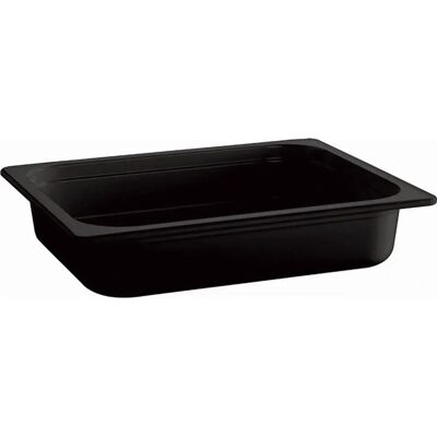 Contenedor APS GN 1/2 - Melamina - Negro - 3,4L - Servicio y Buffet Contenedor APS GN 1/2 - Melamina - Negro - 3,4L - Servicio y Buffet