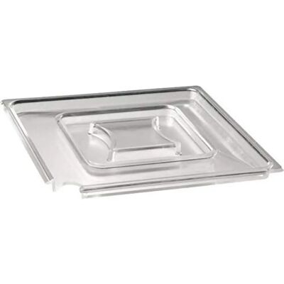 APS Modell 83921 Quadratischer transparenter Deckel mit Löffelnische - Lebensmittelbehälter APS Modell 83921 Quadratischer transparenter Deckel mit Löffelnische - Lebensmittelbehälter