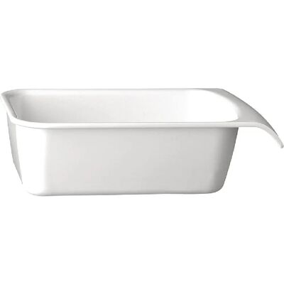 APS Modell Cascade - 1500ml Rektangulär Vit Förvaringsskål APS Modell Cascade - 1500ml Rektangulär Vit Förvaringsskål