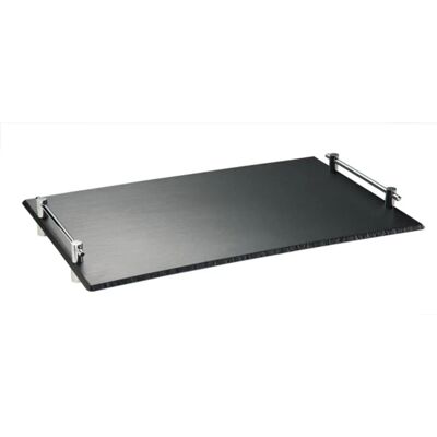 APS GN 1/1 Melamin Tablett - Schieferlook, schwarz APS GN 1/1 Melamin Tablett - Schieferlook, schwarz