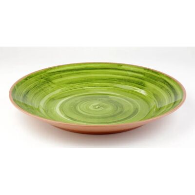 Assiette de service APS LAVIDA - verte - 32cm - Mélamine Assiette de service APS LAVIDA - verte - 32cm - Mélamine