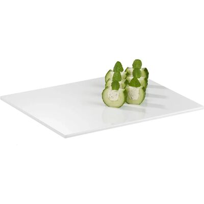 APS GN 1/2 Serving Plate - Melamina, Blanco, 32.5x26.5 cm - Bandeja de servir APS GN 1/2 Serving Plate - Melamina, Blanco, 32.5x26.5 cm - Bandeja de servir