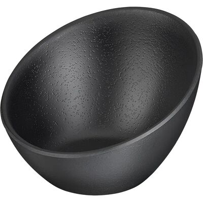 Assiette en mélamine noire modèle -ZEN- APS - Ø 16cm - Hauteur 10cm Assiette en mélamine noire modèle -ZEN- APS - Ø 16cm - Hauteur 10cm