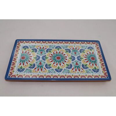 Vassoio da servizio APS Arabesque - Terracotta - 17,6x32,5cm Vassoio da servizio APS Arabesque - Terracotta - 17,6x32,5cm