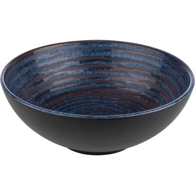 Bol de service APS LOOPS - Bleu-Gris, 24cm, 1.8L, Mélamine Bol de service APS LOOPS - Bleu-Gris, 24cm, 1.8L, Mélamine