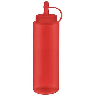 APS-Germany 93252 Bottiglia squeeze - Rosso - 260 ml APS-Germany 93252 Bottiglia squeeze - Rosso - 260 ml