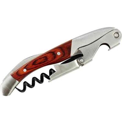 Aspiratore di vino APS 93302 -PROFI- Acciaio inossidabile e legno Aspiratore di vino APS 93302 -PROFI- Acciaio inossidabile e legno