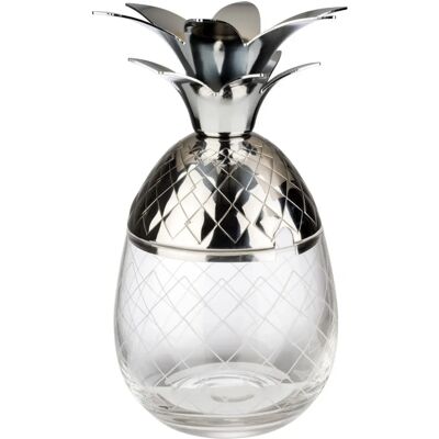 Bicchiere da cocktail APS Pineapple in acciaio inossidabile 350ml Bicchiere da cocktail APS Pineapple in acciaio inossidabile 350ml