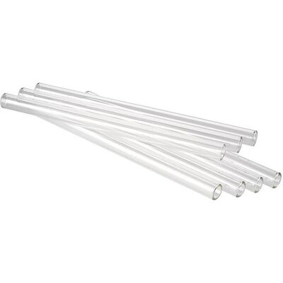 Paille en verre réutilisable APS 93394 - Lot de 7 Paille en verre réutilisable APS 93394 - Lot de 7