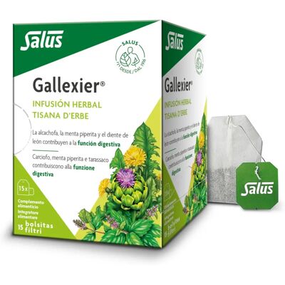Té de Hierbas Salus Gallexier - Digestivo y Purificante - 15 Bolsas Té de Hierbas Salus Gallexier - Digestivo y Purificante - 15 Bolsas