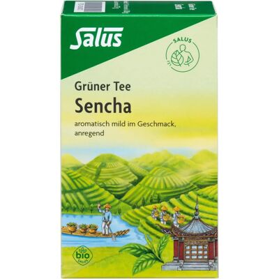Salus Model Theezakjes Groene Thee - Bio Groene Thee - 15 stuks Salus Model Theezakjes Groene Thee - Bio Groene Thee - 15 stuks