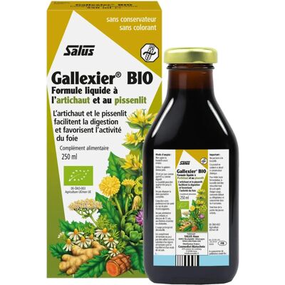 Salus Gallexier Bio - Foie & Digestion - 250ml - Publicité Salus Gallexier Bio - Foie & Digestion - 250ml - Publicité
